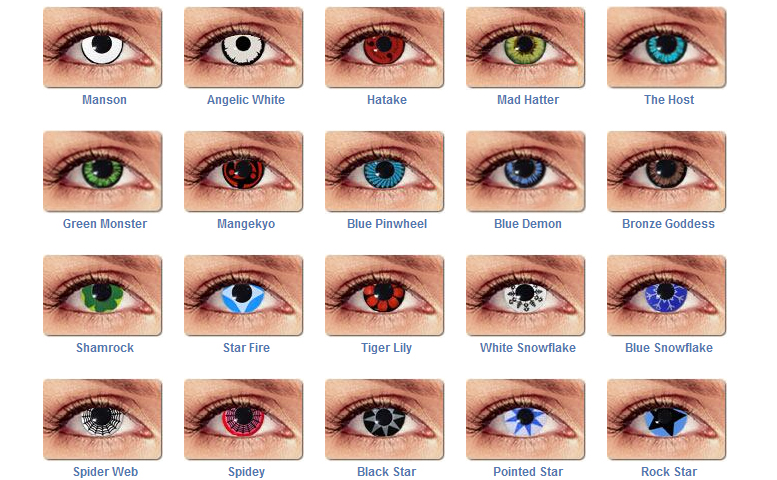 Collection of Halloween Lenses  Best Fashion Trends and Models