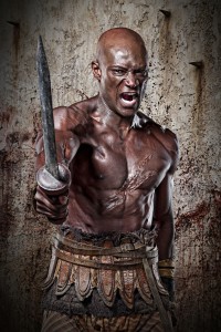 As Oenomaus in "Spartacus"